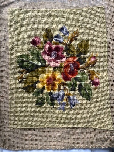 Vintage completed needlepoint