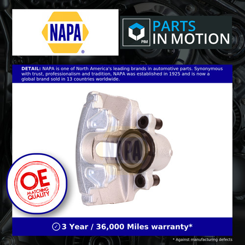 Brake caliper front left - caliper,
