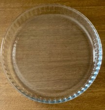 Vintage Pyrex 28cm Glass Pie Dish - Perfect Condition