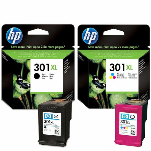 Genuine 301xl black - genuine, hp