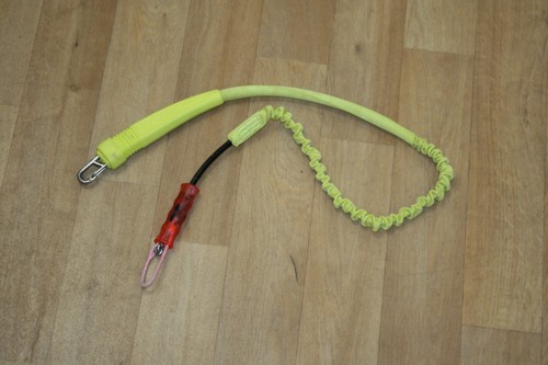 Kitesurfing leash used - kitesurfing,