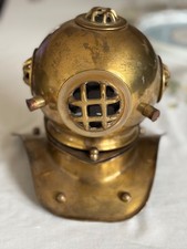 BRASS DIVERS HELMET ORNAMENT DECORATION DISPLAY