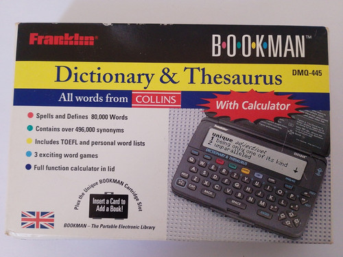 Franklin bookman dictionary - franklin, &