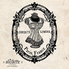 WATER DECAL: Shabby Chic