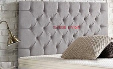 Chesterfield Chenille 24-Inch Headboard - Single, Double, King & Super King