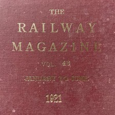 THE RAILWAY MAGAZINE BOUND