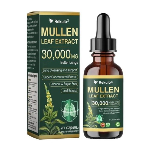 Mullein leaf extract drops - leaf,