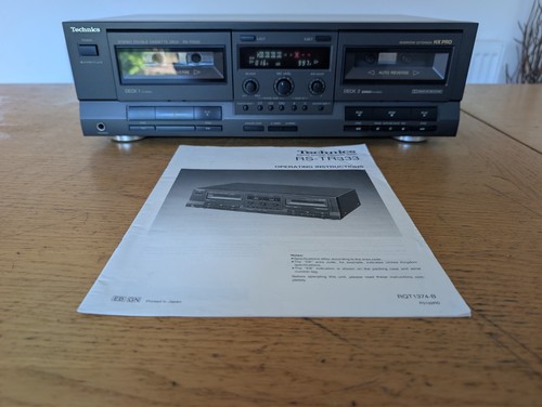 Technics tr333 double - technics, rs-tr333