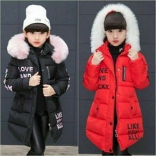 NEW Girls Thick Coat Kids