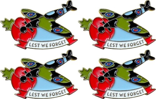 4pcs spitfire raf ww2 quality - raf,