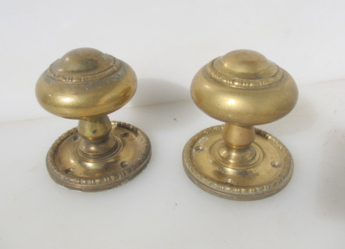 Large vintage brass - vintage, knobs