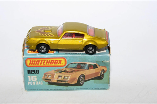 Matchbox 16f pontiac firebird - pontiac,