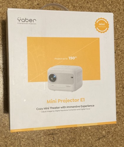 Yaber mini projector white - mini,
