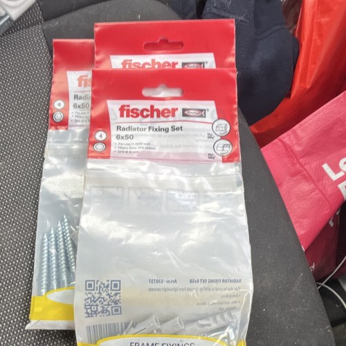 Fischer radiator fixing set - fischer,