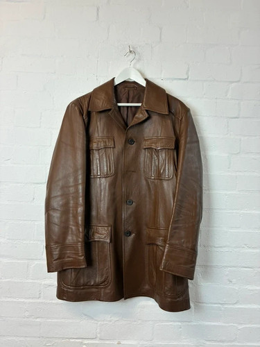 Vintage 1970s mens brown - mens,
