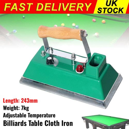 Pool table cloth iron - pool,