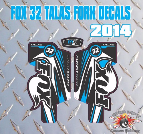 Fox fork talas stickers - 32,