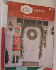Holiday Time Nutcracker Banner