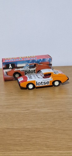 Tinplate pilot coupe car - car, boxed