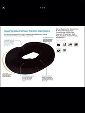 Donut Cushion for Coccyx Pain & Pressure Relief, Back Pain, Sciatica