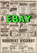 Speedway Retro Track A4