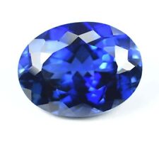 Blue Sapphire Certified Natural 35 Ct Oval Cut Loose Gemstone