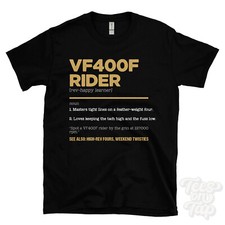 VF400F Rider T-Shirt - Funny