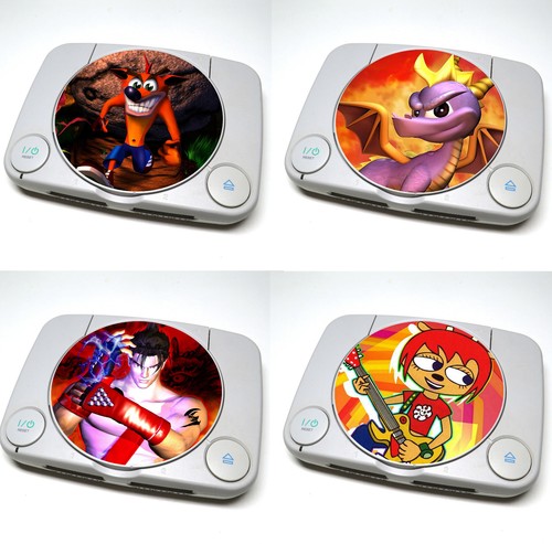 Custom psone playstation slim - psone,