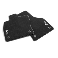 New Genuine Audi A3 2020+ Front Premium carpet mats 8Y2061275DMNO (RHD)