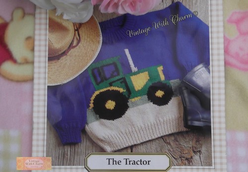 Vintage tractor jumper - vintage,