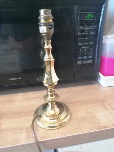 Vintage brass candlestick - vintage,