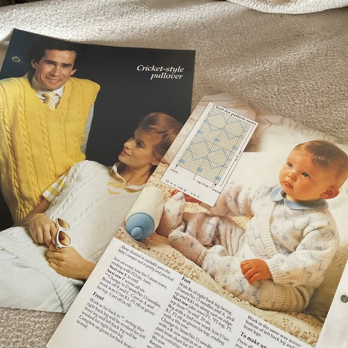 Vintage knitting collection - vintage,