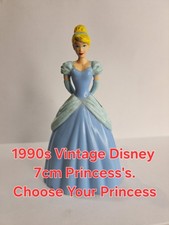 Vintage 1990s 7cm Disney Princesses. Choose your princess. Disney Figures.
