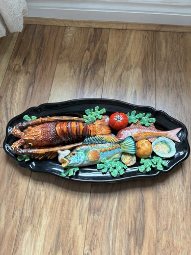 Vtg 1960s vallauris majolica - vtg,