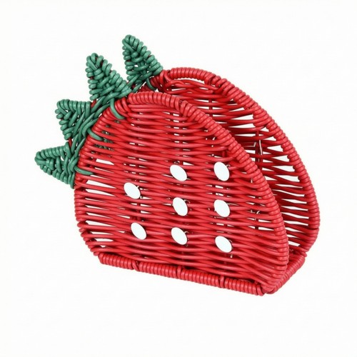 Strawberry shaped basket - strawberry,