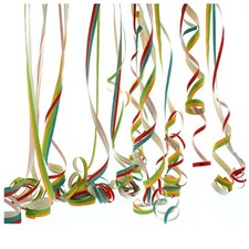 Multi Colour Streamer Serpentines - 40 Throws