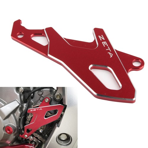 Red front sprocket cover guard - red,