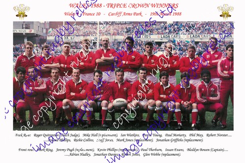 Wales 1988 triple - -, crown