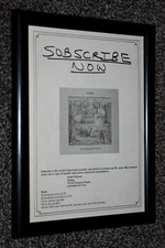 GENESIS band A4 FRAMED