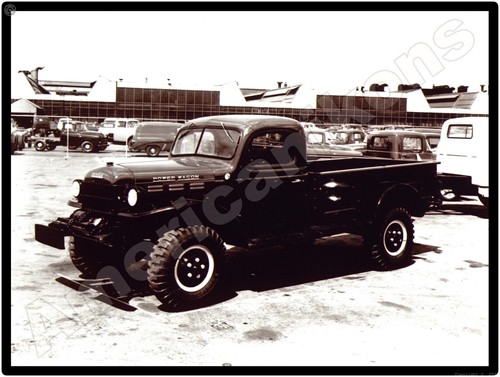 Dodge truck power wagon - power, on