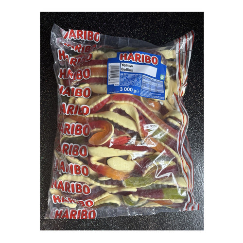 Haribo yellow bellies foam - haribo,