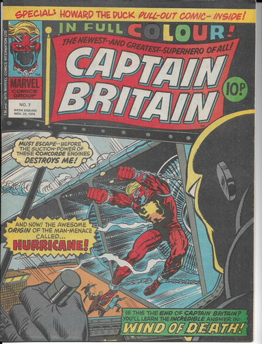 Captain britain marvel uk - captain,