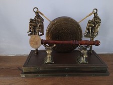 Antique William Wilberforce , Brass Dinner Gong, Victorian,  