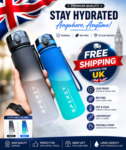 Liter sports water bottle - sports,