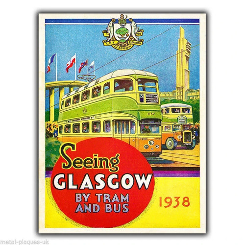 Glasgow tram vintage retro - glasgow,