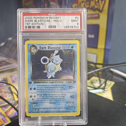 Pokemon dark blastoise holo - pokemon,