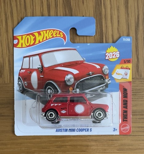 Hot wheels austin mini cooper - hot,