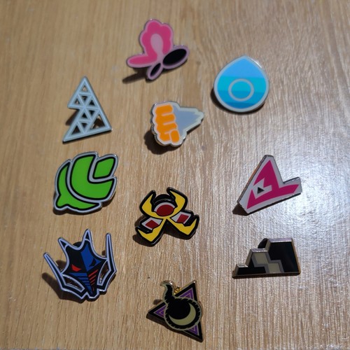 Pokémon pins gym badges - gym,