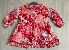 OILILY Pink Floral Ruffled