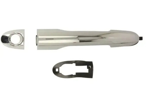 Door handle left front chrome - front,